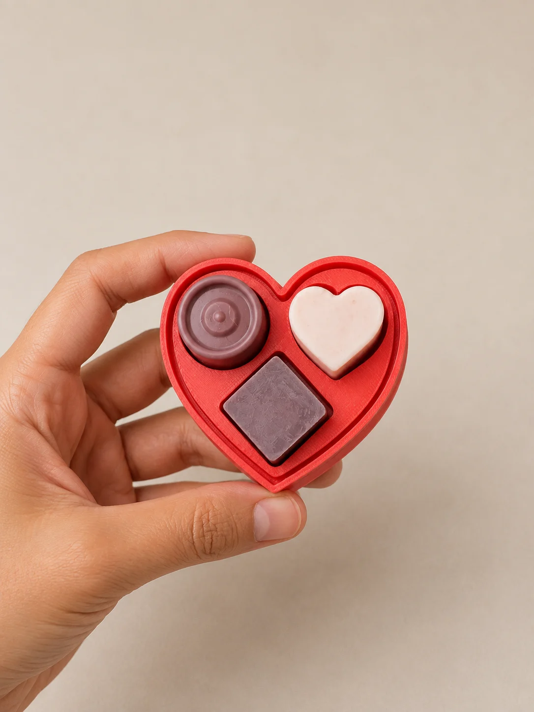 Caja corazón de wax melts Sweet Heart para regalar