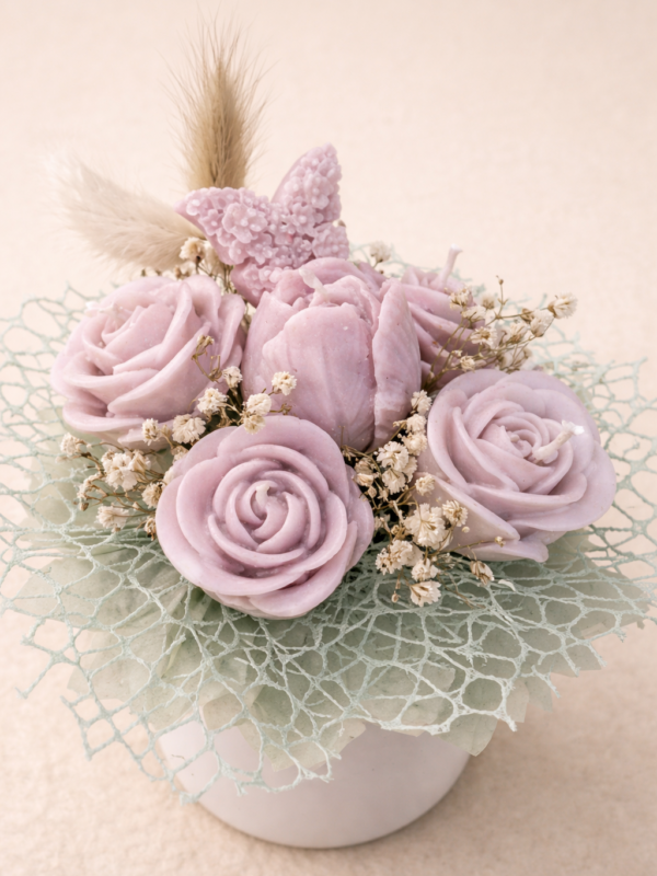 mini bouquet malva mini bouquet malva