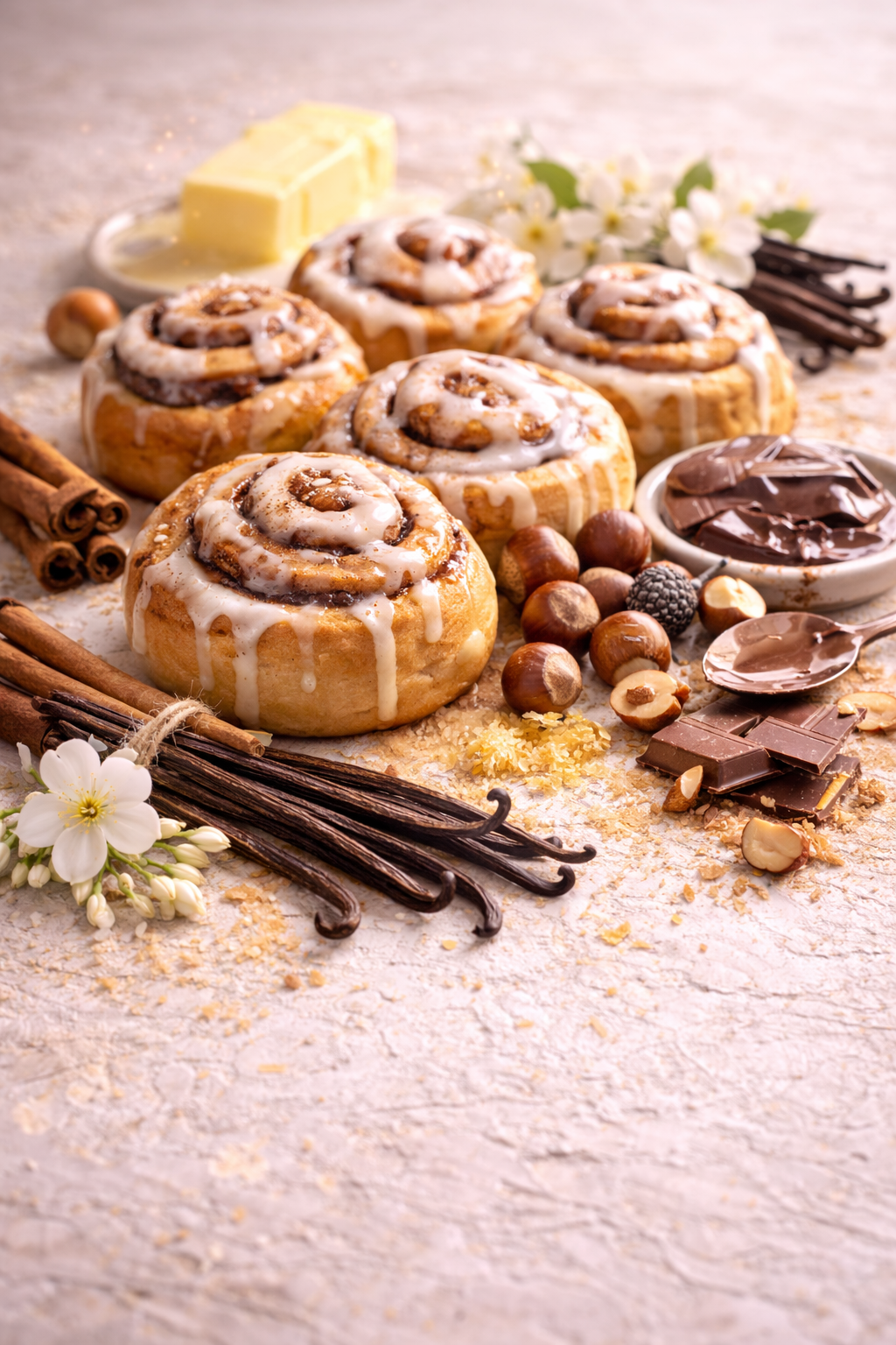Fragancia Bizcocho de canela (Beloá) - mantequilla, avellana y vainilla tahitiana