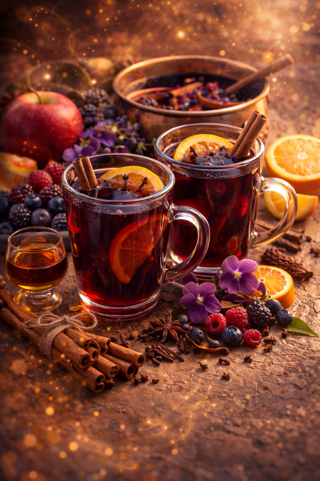 Fragancia Mulled Wine (Beloá) - vino tinto, frutos rojos y canela