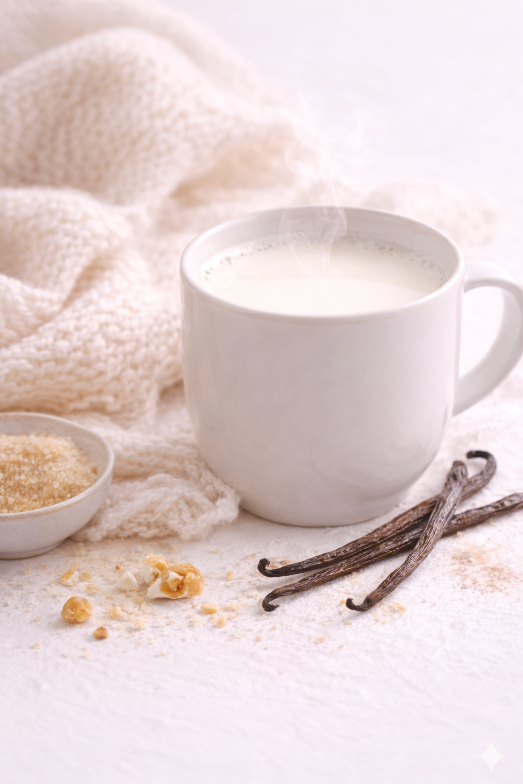 Fragancia Leche caliente (Beloá) - vainilla y azúcar suave