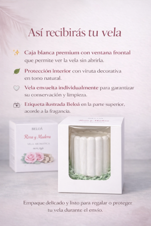 Vela aromática Beloá Pure