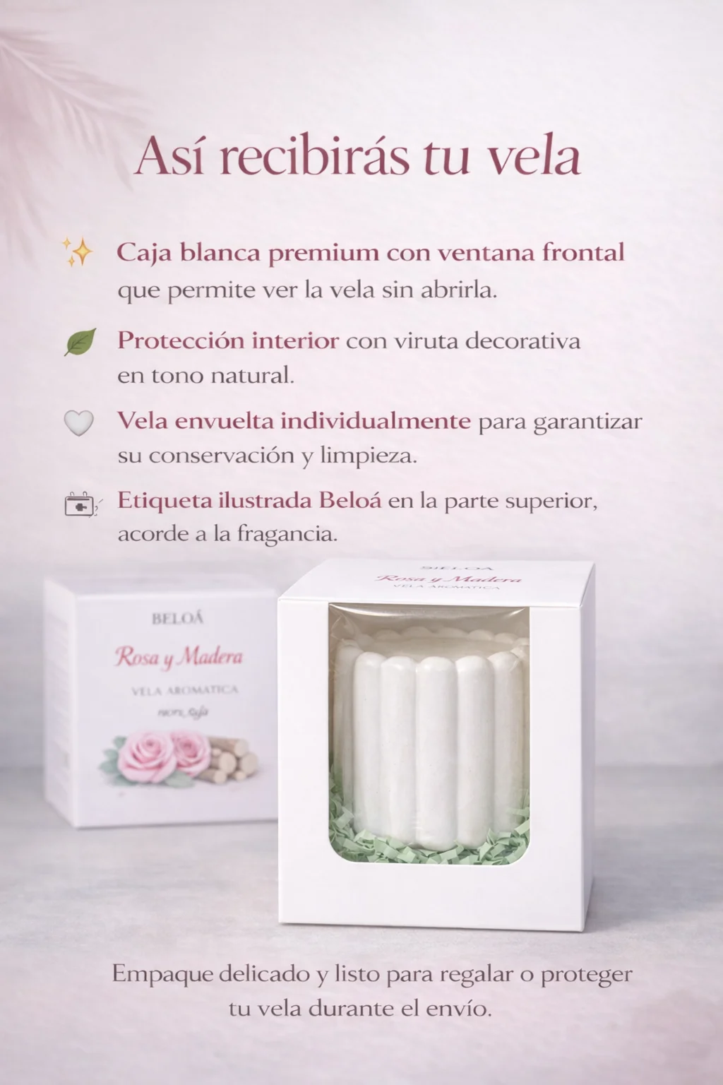 Vela aromática Beloá Pure Vela aromática Beloá Pure