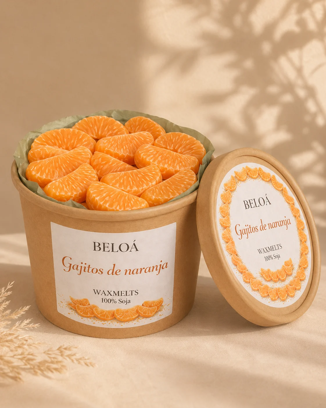 waxmelts gajitos de naranja beloa