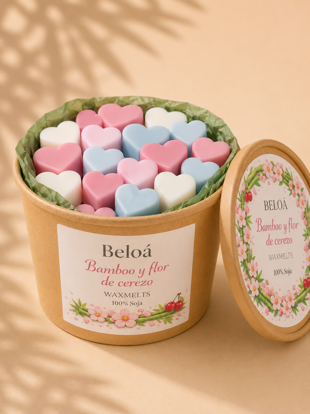 wax melts bamboo y flor de cerezo standard
