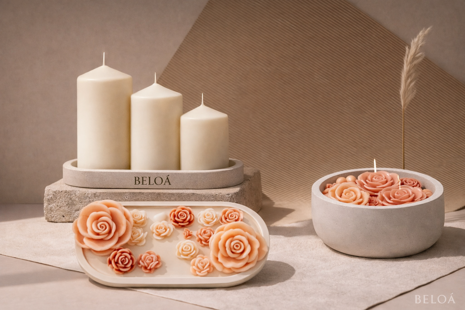 Velas decorativas Beloá