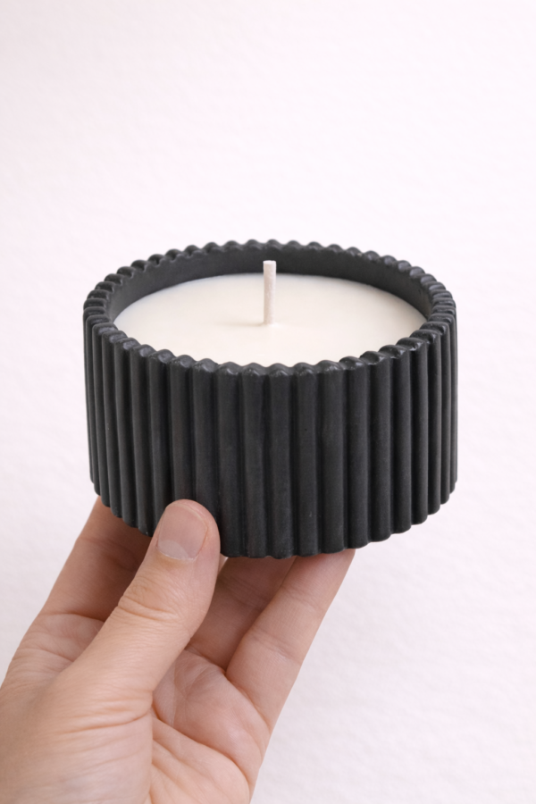 vela aromática noctis gris profundo