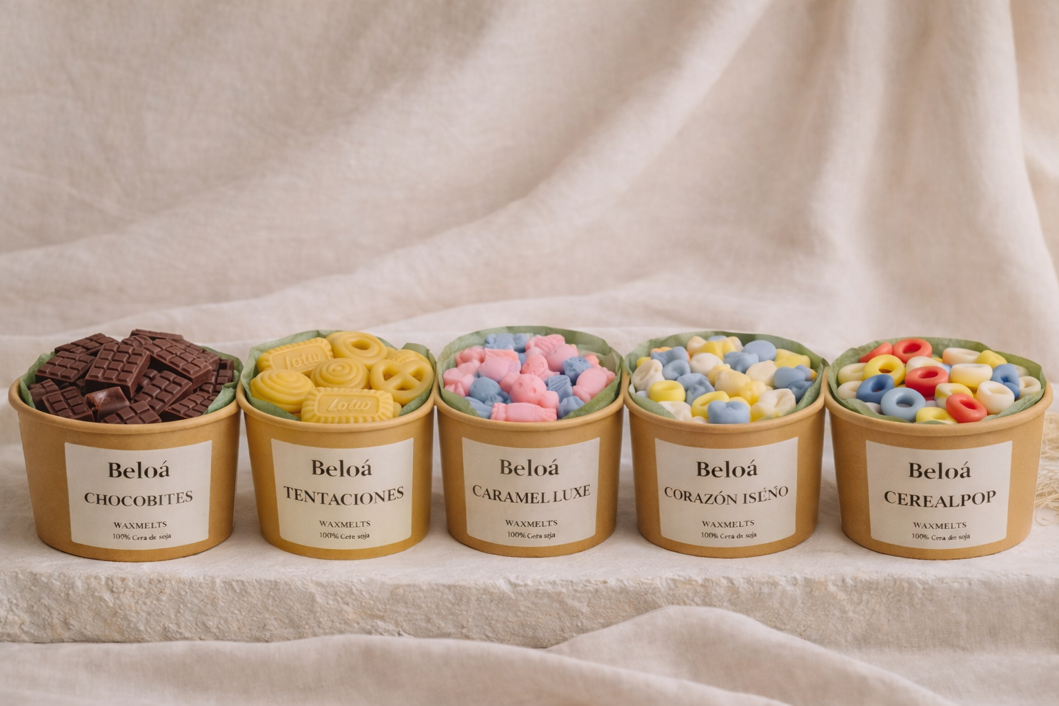 Regalo con vela artesanal y wax melts: idea de regalo con velas artesanales
