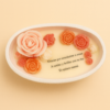 Cuenco de Rosas Personalizado Beloá cuenco de rosas personalizado con mensaje hecho a mano en Tenerife
