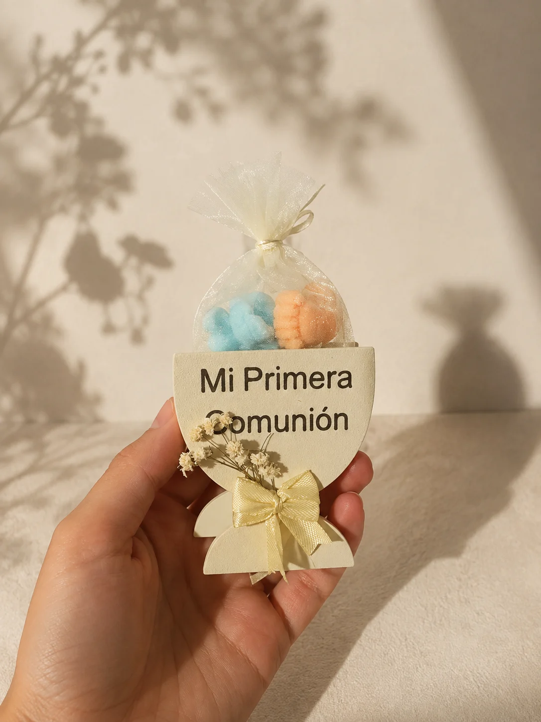 Detalle de comunión personalizado Cáliz Aromático con wax melts Detalle de comunión personalizado Cáliz Aromático con wax melts