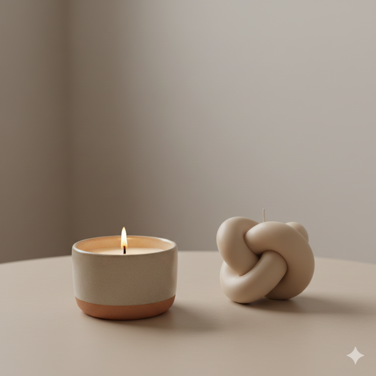 velas decorativas y aromáticas