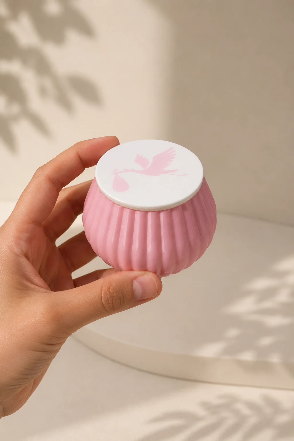 Recipiente 3D Petit Nuage personalizado para baby shower