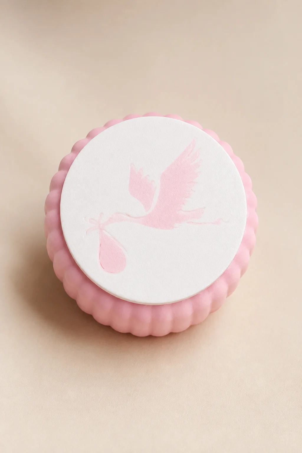 Recuerdo de baby shower personalizado con wax melts