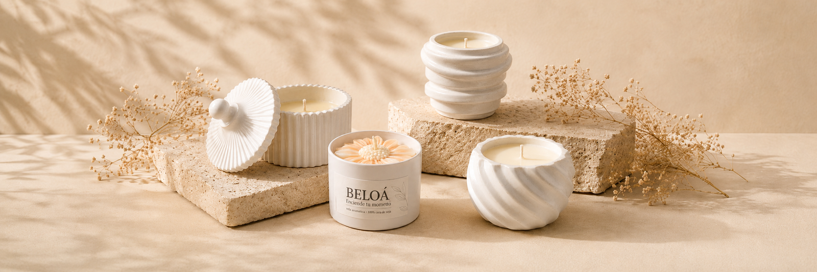 Velas aromáticas Beloá