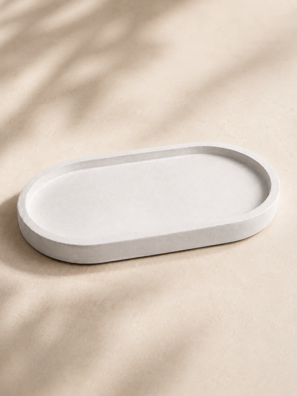 bandeja blanca