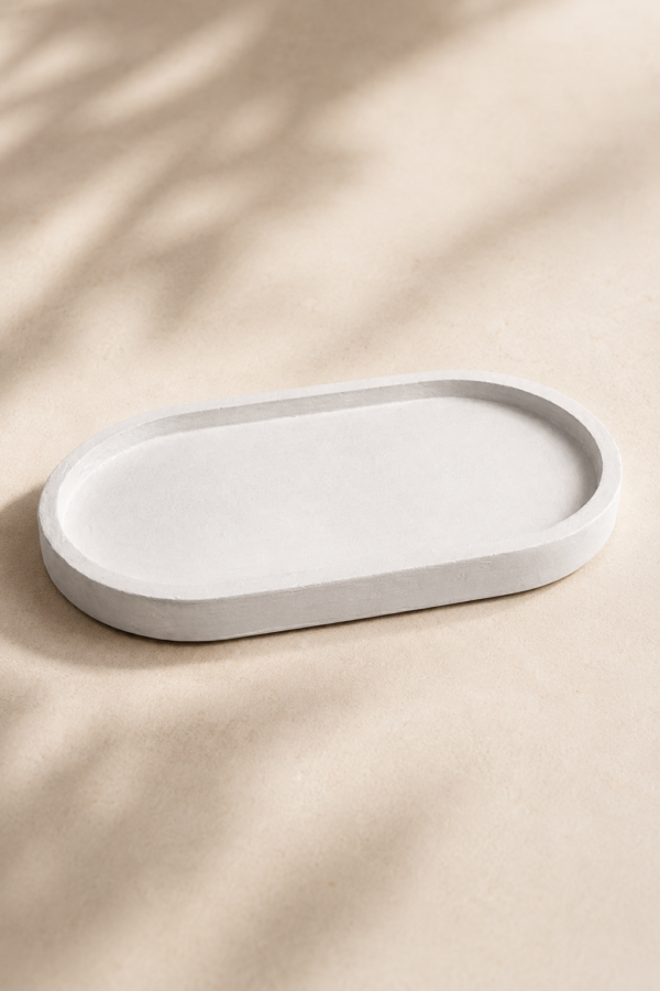 bandeja blanca