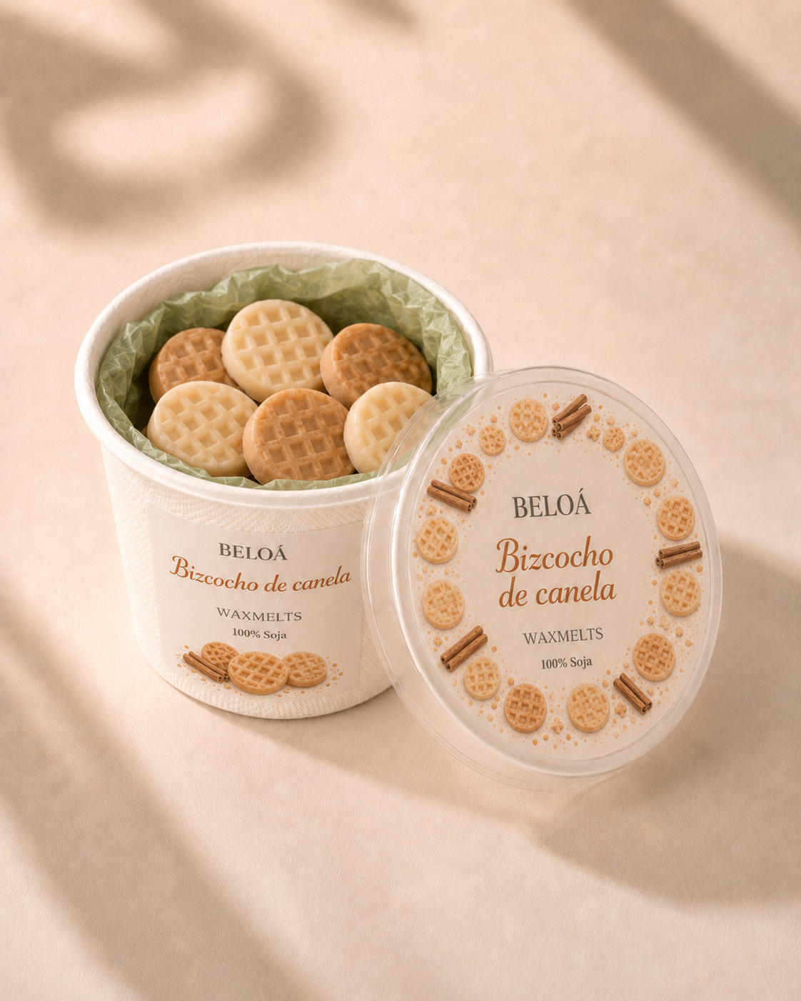 bizcocho de canela pequeño