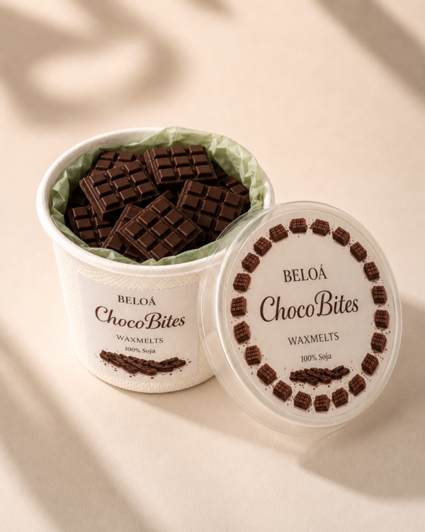 waxmelts pequeños de chocolate