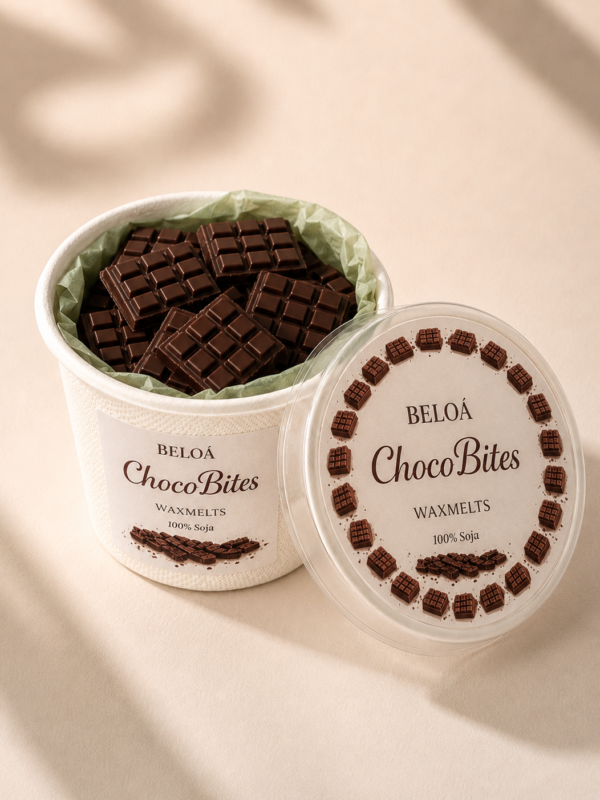 waxmelts pequeños de chocolate