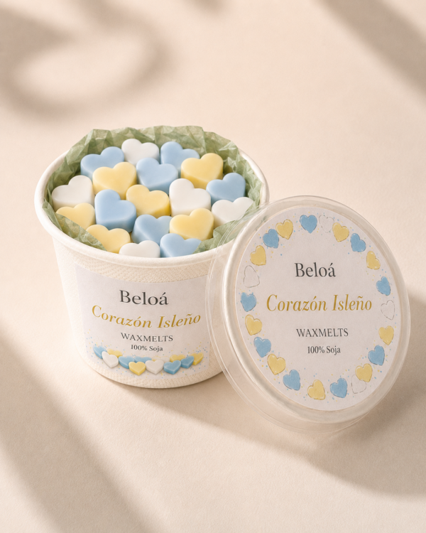 waxmelts pequeños de corazon isleño