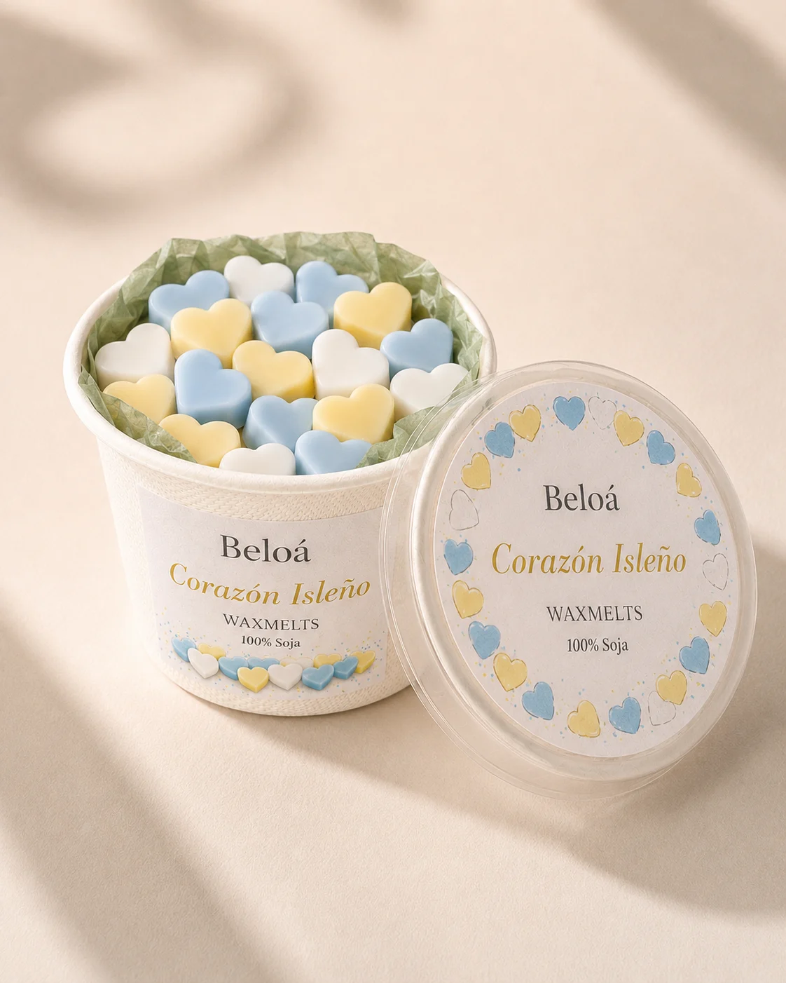 waxmelts pequeños de corazon isleño waxmelts pequeños de corazon isleño