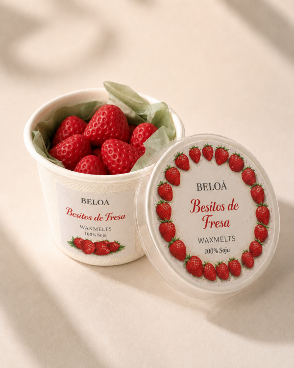 waxmelts pequeños de fresa