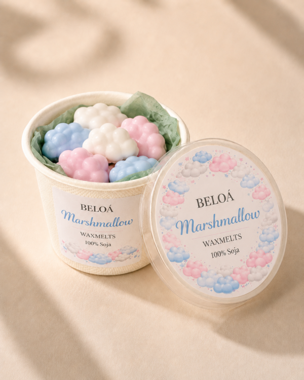 waxmelts pequeños de marshmallow