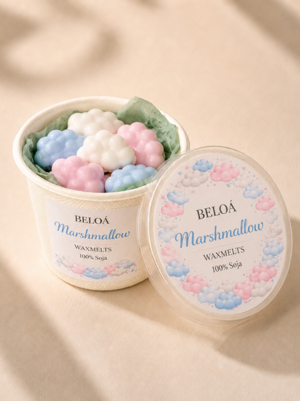 waxmelts pequeños de marshmallow