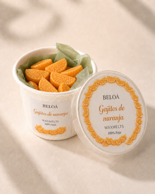 waxmelts pequeños de naranja