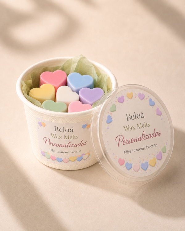 waxmelts pequeños de personalizados