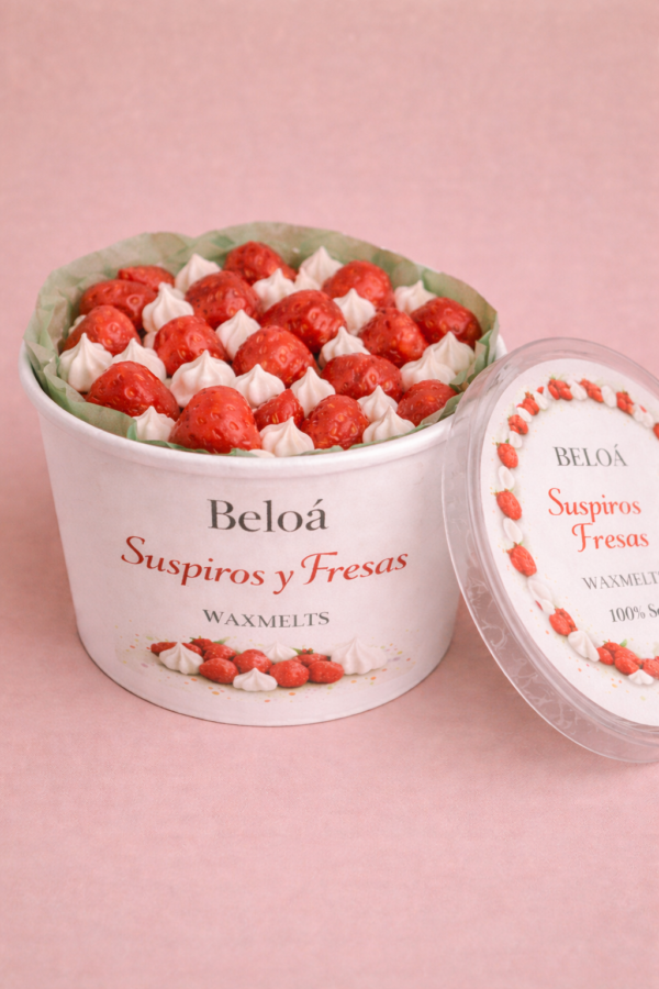 waxmelts suspiros y fresas beloa pequeño waxmelts suspiros y fresas beloa pequeño